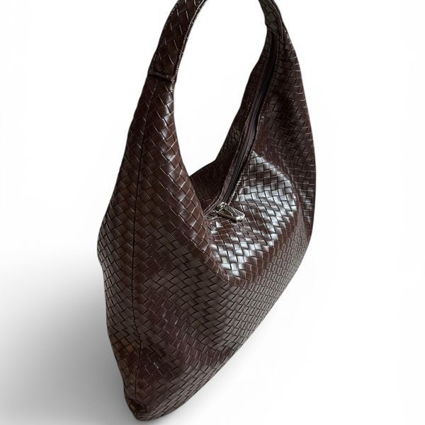 Geanta Hobo Shopper MR-20193 Dark Brown foto