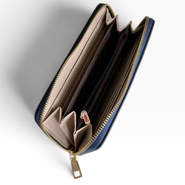 Portofel damă Classic Big MR-PT-136 Navy Blue foto