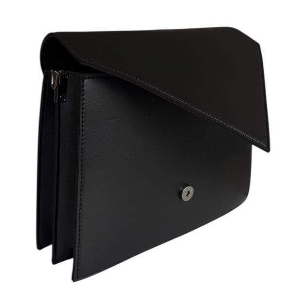 Geanta in forma plic Nina Black MR-182SK Black N foto