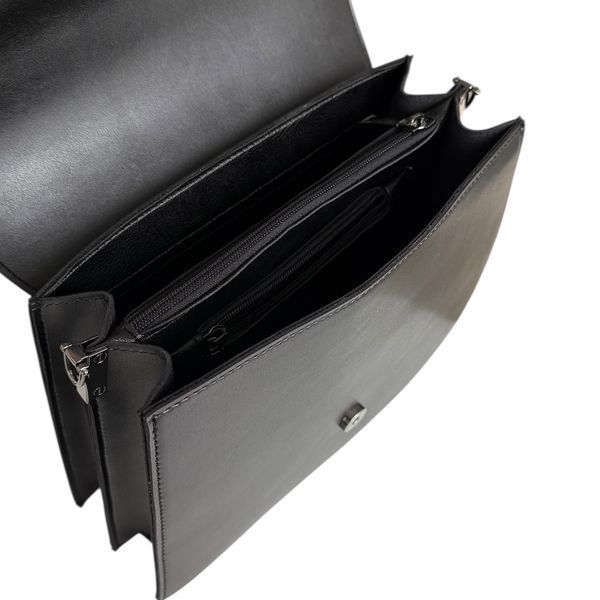 Geanta in forma plic Nina Black MR-182SK Black N foto