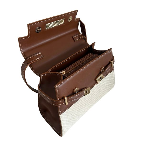 Geanta Holiday Canvas MR-221 H Brown foto