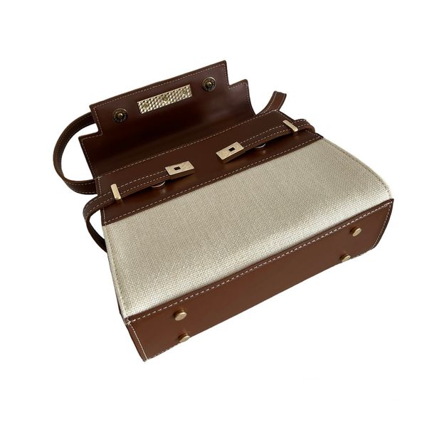 Geanta Holiday Canvas MR-221 H Brown foto