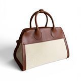 Geanta Tessa Canvas Maxi MR-224 H Brown foto