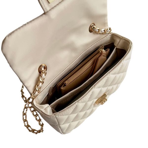 Geanta Teona Mini MR-30244 Ivory foto