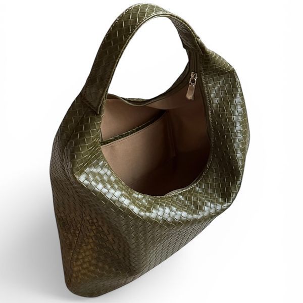 Geanta Hobo Shopper MR-20193 Green foto