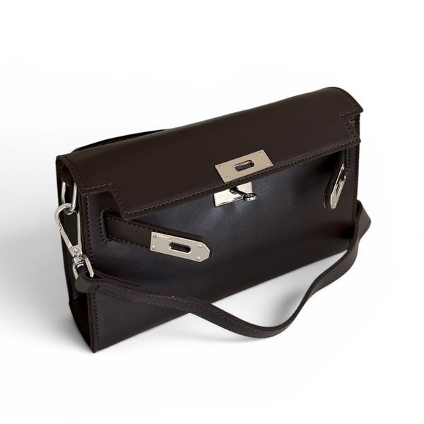 Geanta Marlen Mini MR-50110 Dark Brown foto