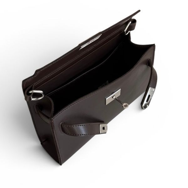 Geanta Marlen Mini MR-50110 Dark Brown foto