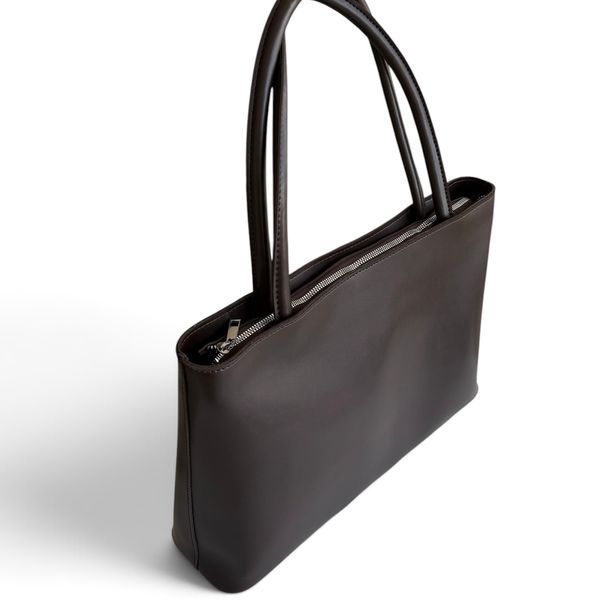 Geanta Classic Shopper MR-10358 Dark Brown foto