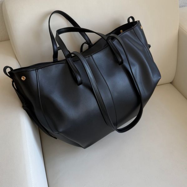 Geanta Boat Bag Maxi MR-20187 Black foto