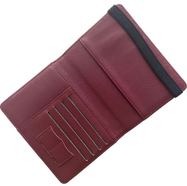 Passport cover Travel Bordo MR-001 HP Bordo foto