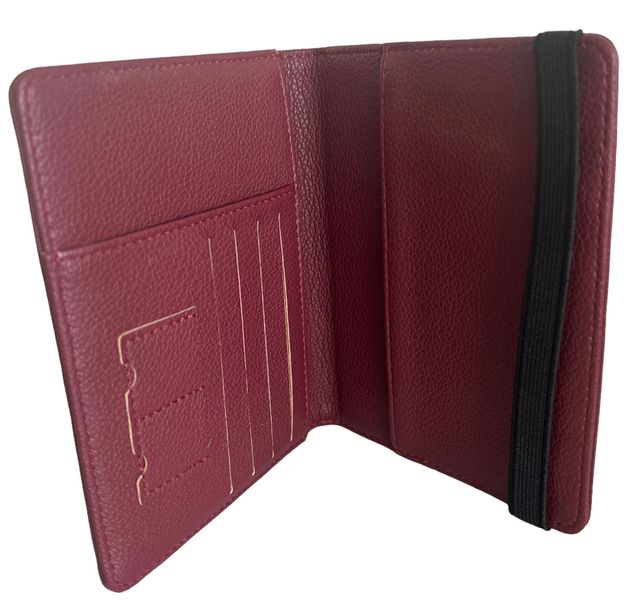 Passport cover Travel Bordo MR-001 HP Bordo foto