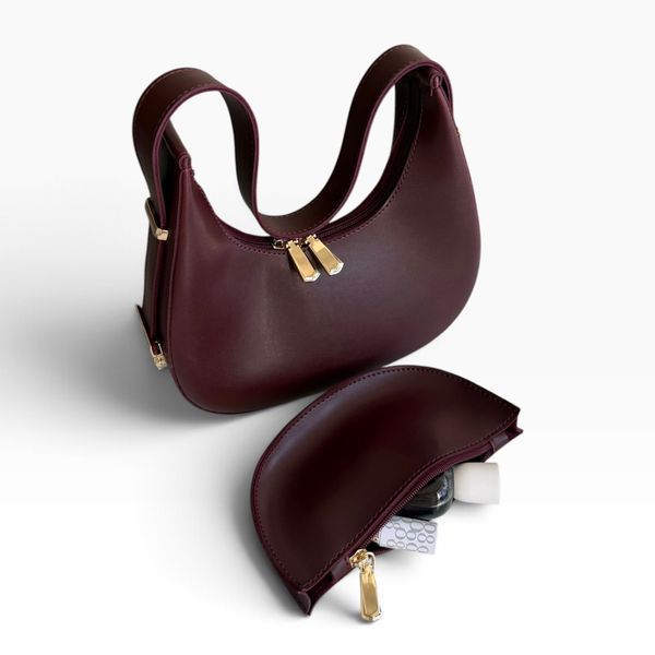 Geanta Jasmine MR-10196 Bordo foto
