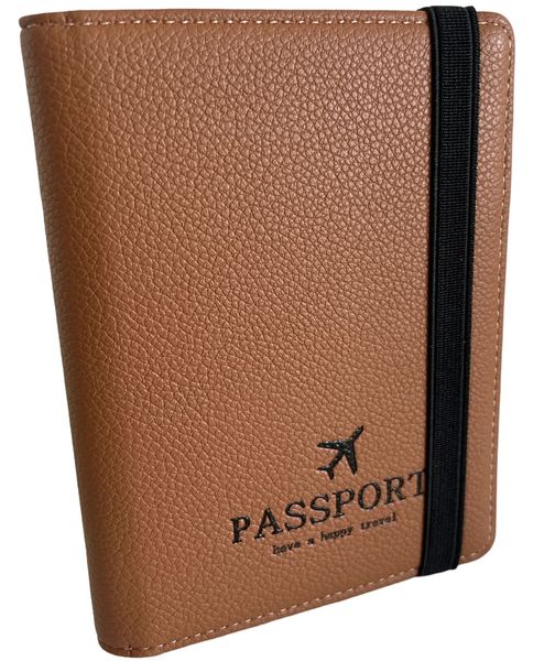 Обложка для паспорта Travel Brown MR-001 HP Brown фото