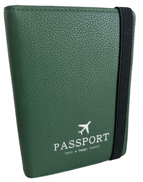 Обложка для паспорта Travel Green MR-001 HP Green фото